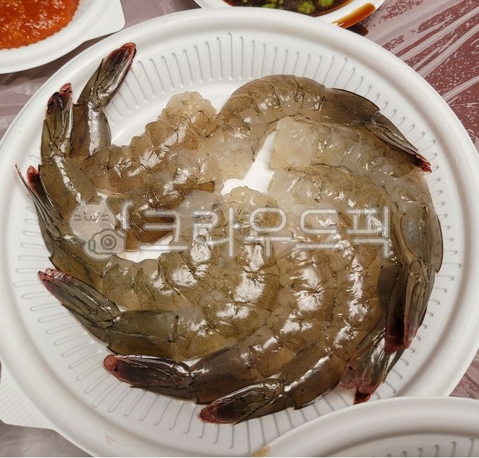 생대하,대하,생새우,새우,음식,seafood