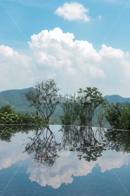 반영,나무,하늘,자연,구름,풍경,자연,풍경,nature,landscape,tree,plant,식물,outdoors,옥외