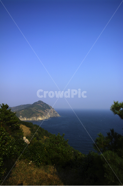 하늘,섬,바다,풍경,나무,자연,풍경,nature,landscape,outdoors,옥외,promontory,곶