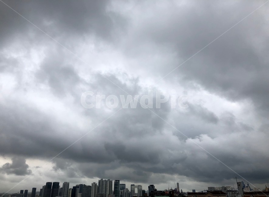 먹구름,폭풍전야,비구름,cloud,날씨,검은하늘