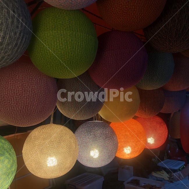 sphere,구체,원,동그라미,조명,light,knit,lamp,lighting,colorful