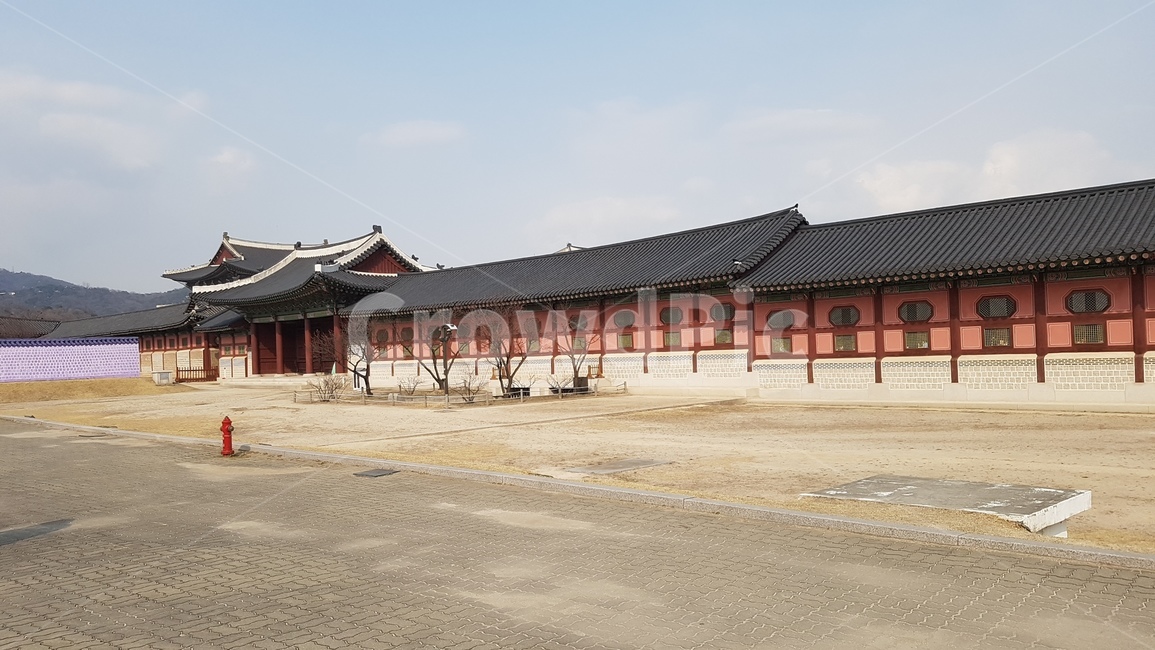 궁,경복궁,조선,서울,전통