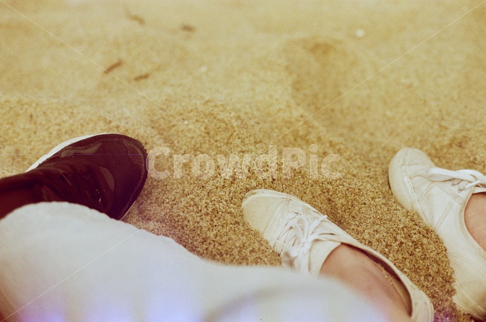 신발,모래,신발류,의류,모래사장,해변,바다,beach,sea