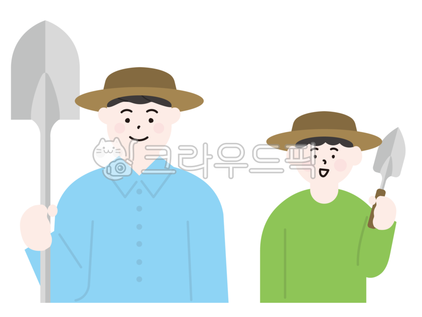trowel,nature,dad,arbor day,kid,tree,shovel,character,children,plant,Boys,illustration,vector,family