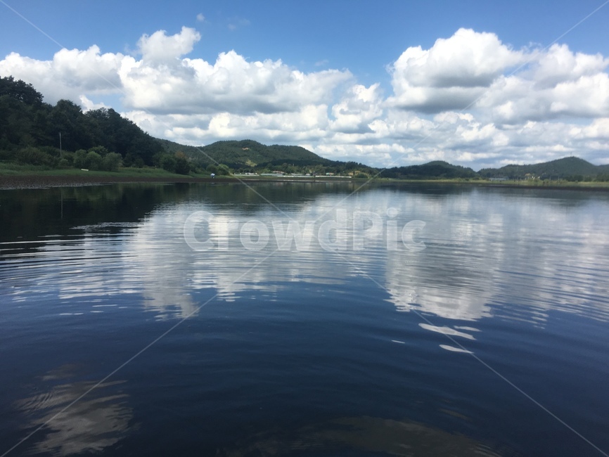 호수,lake,자연,경치,맑은하늘