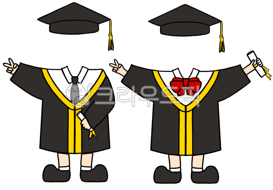 졸업, 졸업생, 학사모, 학사복, graduation, 사진,이미지,일러스트,캘리그라피 - 요로코롬작가