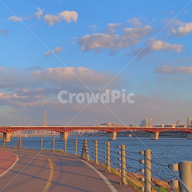 한강,한강공원,성수대교,산책로,서울,공원,강,도시,풍경,city,landscape,한국도시풍경,한국도시경관,korea cityscape,색깔,색상,색채,색감,color sense,color sensitivity,feeling of color,water,물,waterfront,워터 프론트