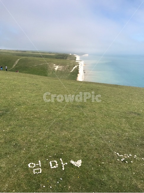 자연,nature,field,세븐시스터즈,영국,바다,엄마,풍경,유럽,uk,sea,잔디,자연,풍경,nature,landscape