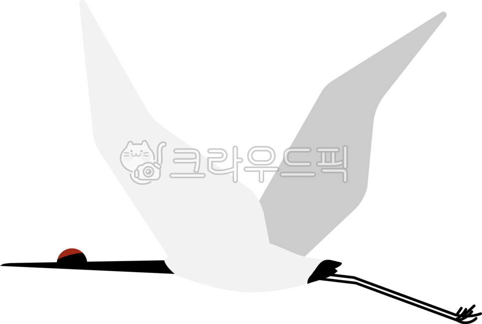 학, 새, 전통적, 두루미, 한국, 사진,이미지,일러스트,캘리그라피 - suuuuu01작가