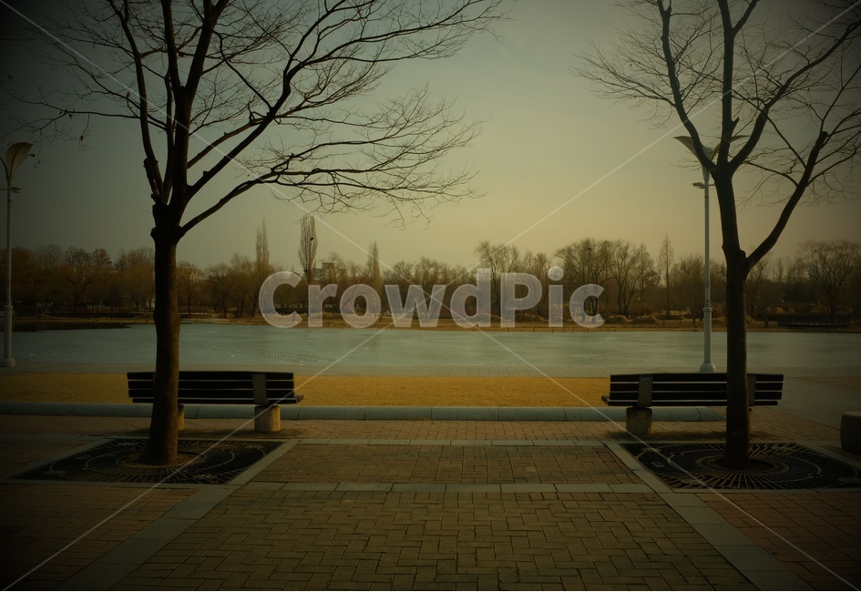 겨울,둘,쓸쓸한,의자,공원,겨울,계절,winter,season,자연,풍경,nature,landscape,bench,벤치