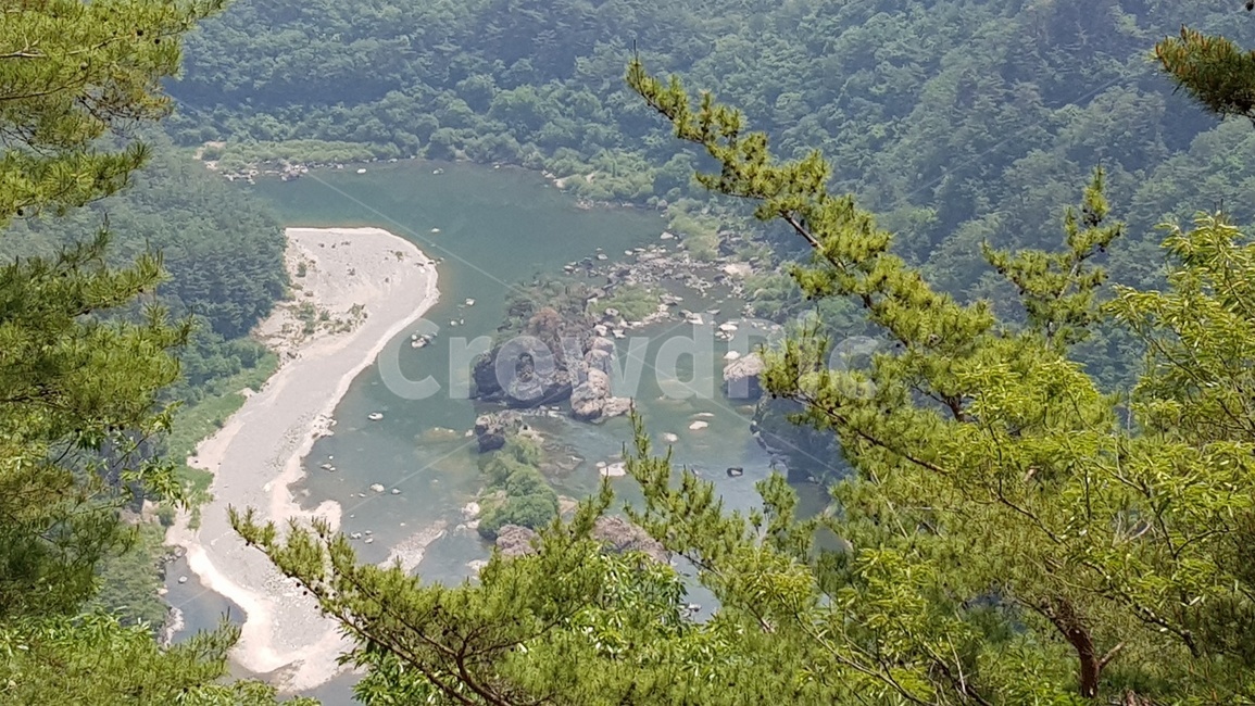 동강,영월,레프팅,흐로는강,산