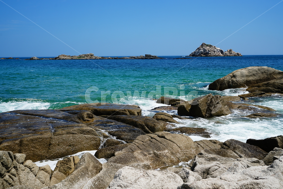 하늘,바다,바닷가,파도,물,파랑,블루,sea,바위,여름,풍경,경치,자연