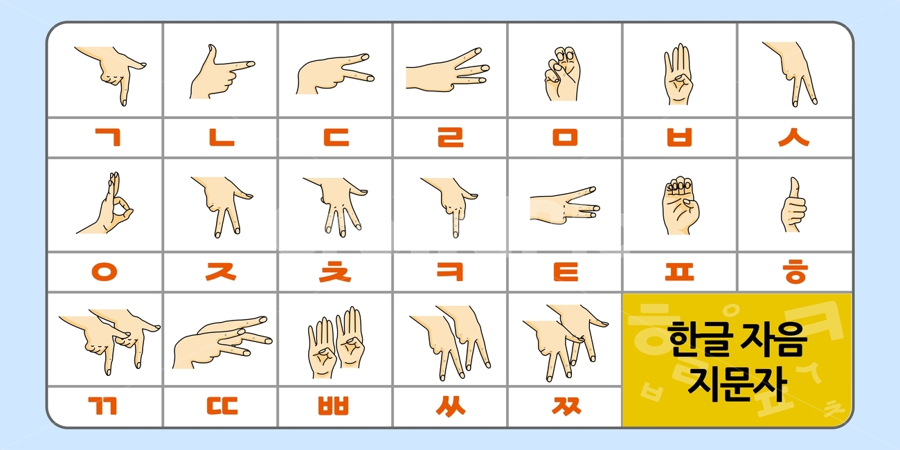 손가락,손,손그림,손모양,hand,한글,자음,한글자음,지문자,손일러스트,손문자,문자,korean,교육,학교,공부,education,learning,study,school,그래픽,일러스트레이션,graphic,illustration
