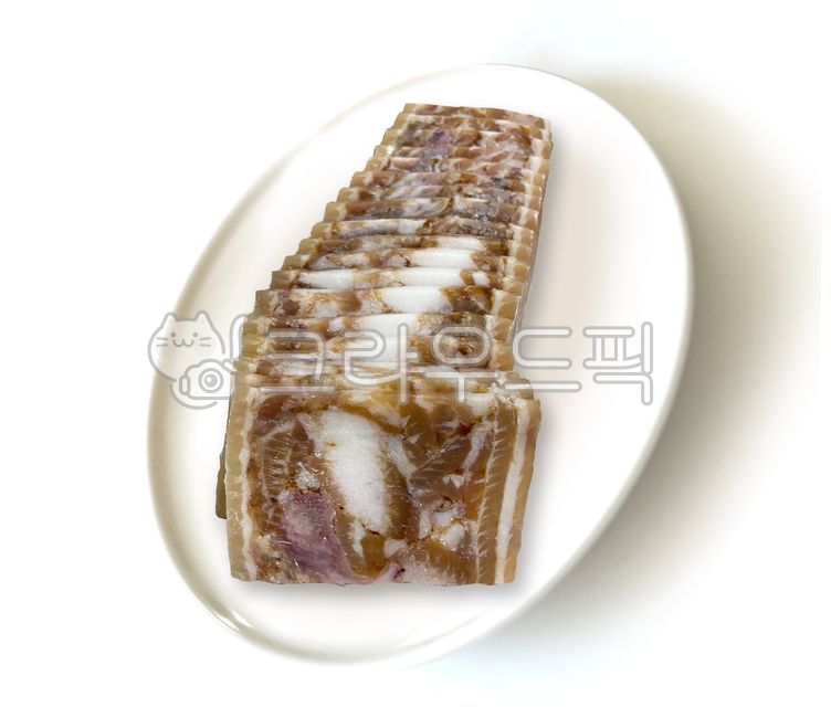 음식,편육,돼지편육,육류,돼지머리편육,머릿고기편육,돼지고기
