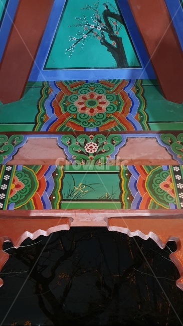 한국,색채,화려,인테리어,목조,토속,지붕,traditional,korean,korea,colorful