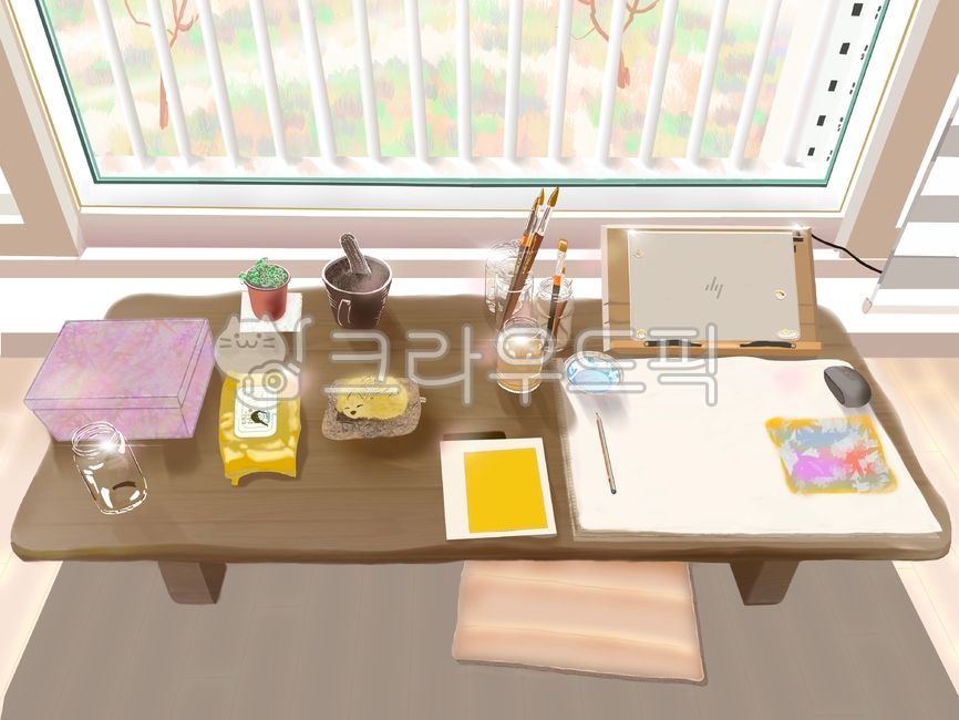 table,desk,책상,그리기,봄책상
