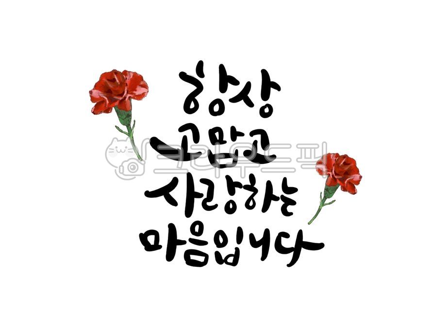 Teachers day,Acknowledgments,In May,carnation,Thank you always and I love you,Mothers Day,calligraphy,To my parents,Card production,thank you card