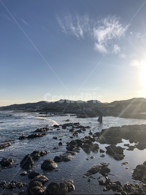 빛,구룡포,포항,풍경,배경,자연,풍경,nature,landscape,light,flare,플레어,outdoors,옥외