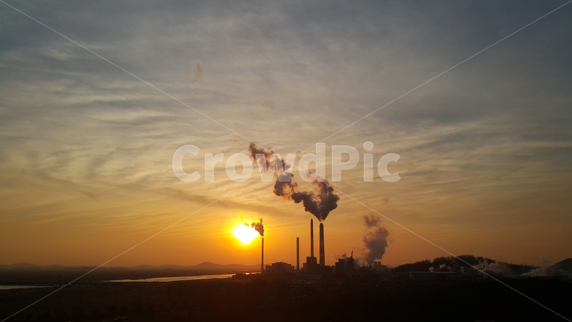 노을,하늘,구름,파랑,태양,sunset,sky,cloud,blue,sun,산업,industry,industrial