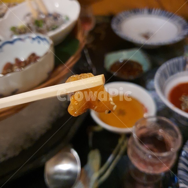 멍게,음식,해산물,멍게회,요리