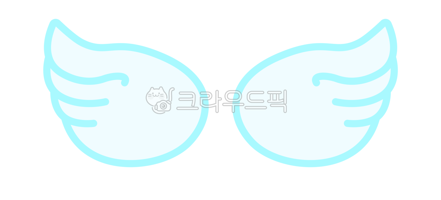날개, 천사날개, 날개달린, 날개일러스트, 날개도안, 사진,이미지,일러스트,캘리그라피 - mushy작가