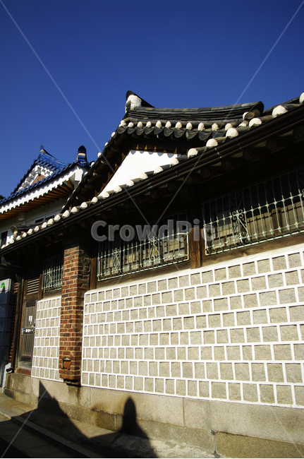 한옥,기와지붕,처마,전통가옥,한국,하늘