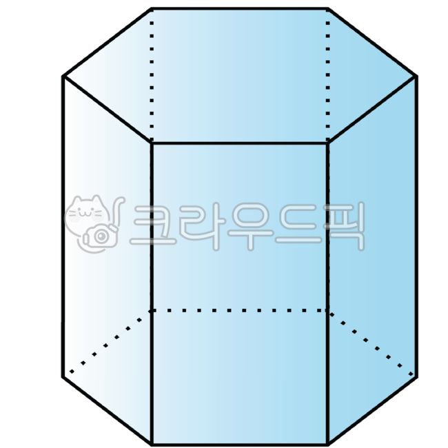 도형,입체도형,수학,입체,육각기둥