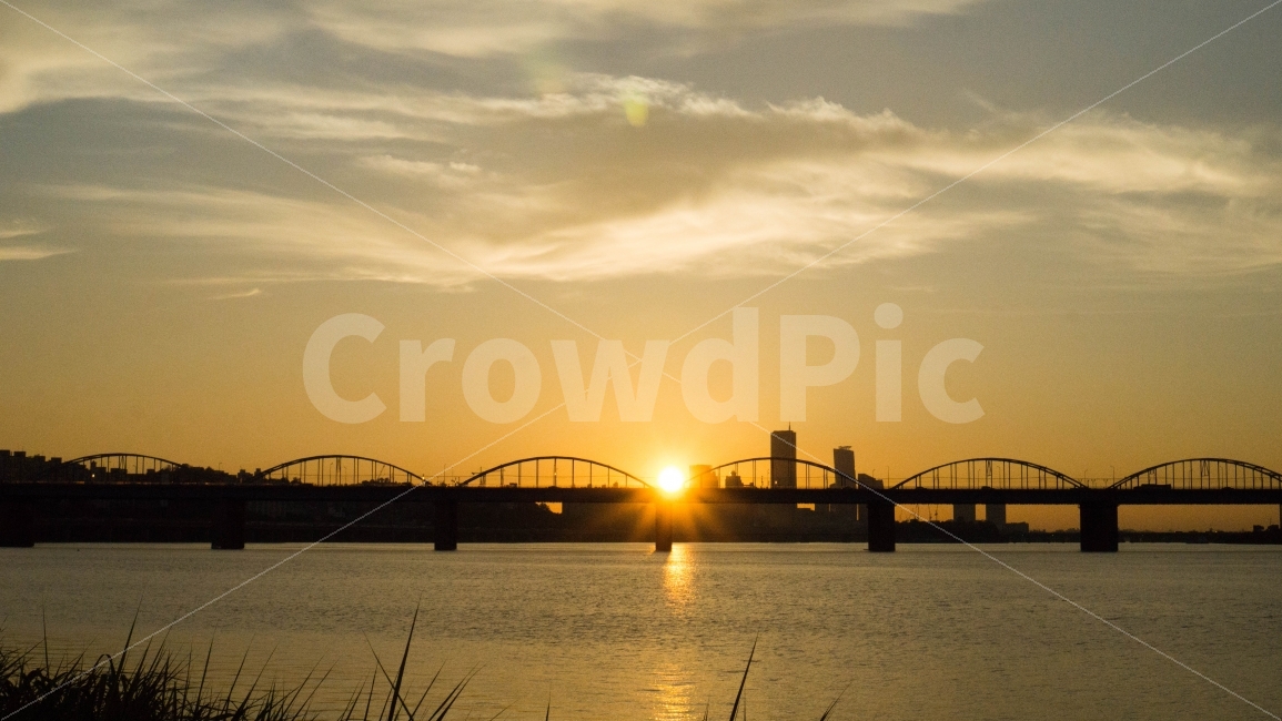 노을,동작대교,풍경,한강,하늘,도시,풍경,city,landscape,한국도시풍경,한국도시경관,korea cityscape,실루엣,그림자,silhouette,shadow,flare,플레어,light,빛,sunlight,햇빛