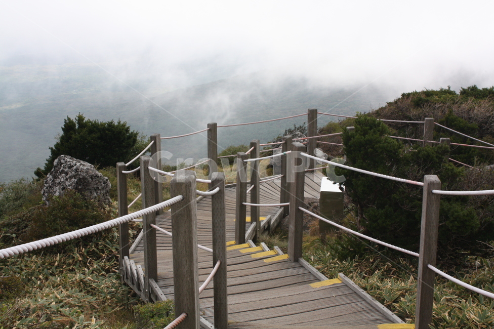 난간,bridge,다리,제주도,영실,등산길