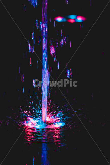 네온,분수,분수대,물,느낌,감성,밤,야간,neon,glow,water,fountain,야경,밤,풍경,nightscape,night,landscape,색깔,색상,색채,색감,color sense,color sensitivity,feeling of color