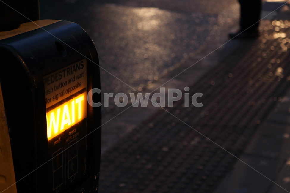 waiting,기다림,아웃포커싱,횡단보도,런던,야경,london