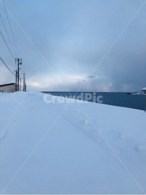 겨울,바다,눈,풍경,흐린,겨울,계절,winter,season,자연,풍경,nature,landscape,outdoors,옥외