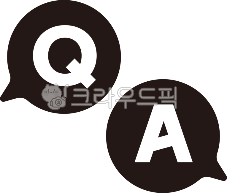 큐앤에이,질문,궁금한점,고객센터,질의응답,질문답변,상담,서비스,아이콘,말풍선,묻고답하기,faq