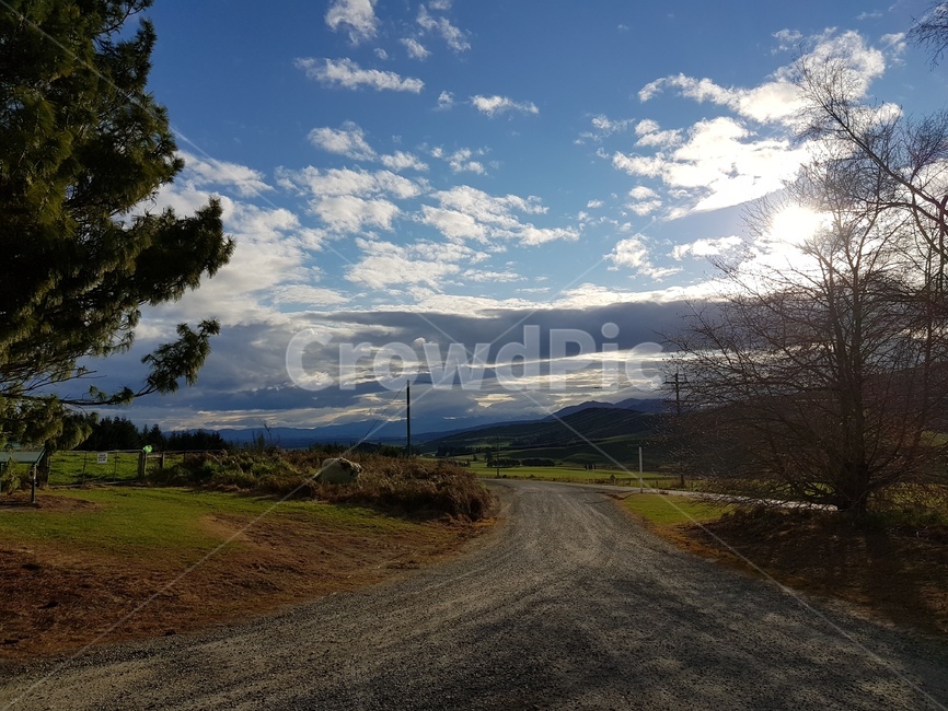 하늘,도로,자연,힐링,흙길,뉴질랜드,자연,풍경,nature,landscape,gravel,자갈,road,dirt road,asphalt,아스팔트