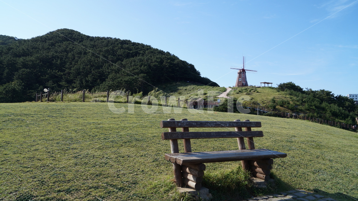 자연,풍경,풍차,가을,하늘,자연,풍경,nature,landscape,bench,벤치,outdoors,옥외
