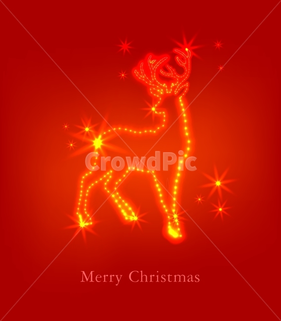 사슴,전구,빛,크리스마스,겨울,팝업,이벤트,겨울,계절,winter,season,메리크리스마스,성탄절,merry christmas,그래픽,일러스트레이션,graphic,illustration