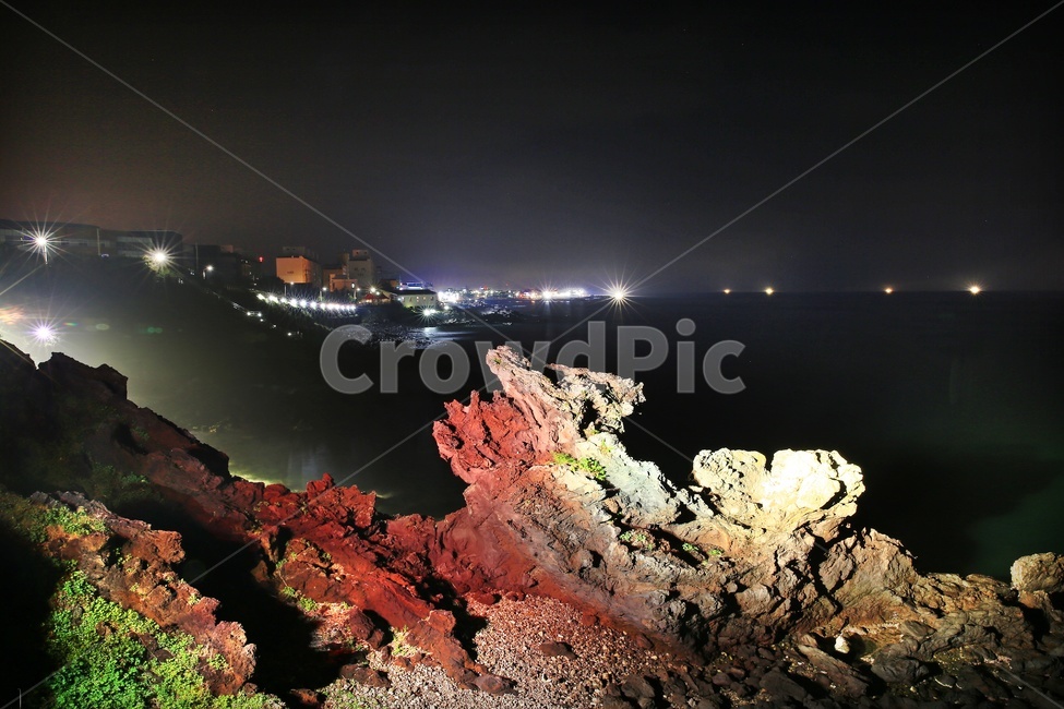 제주,용두암,용두암야경,제주비경,제주바다,해안,해변,landscape,경치,scenery,풍경,flare,플레어,light,빛,nature,자연,outdoors,옥외