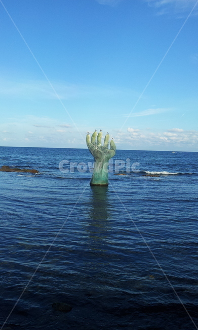 outdoors,옥외,water,물,nature,자연,호미곶,포항,포항바다,조형물,바다새,조각상,동상,석상,조형물,statue,bronze statue,stone statue