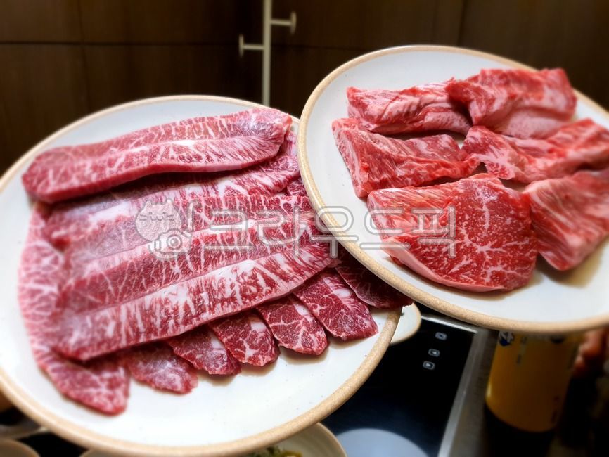 부채살,소고기,마블링,늑간살,한우고기