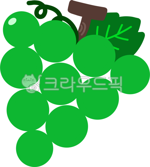 포도,청포도,청포도그림,청포도일러스트,과일,과일이미지,포도이미지,청포도요소,여름과일