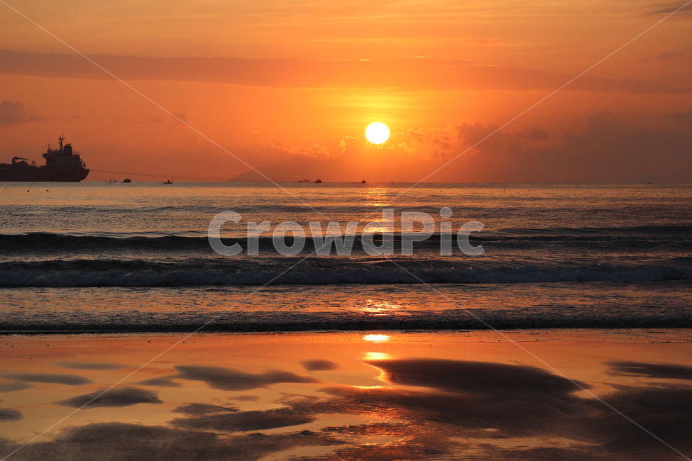 해변,일출,바다,sunrise,sun,해돋이,다낭,미케비치,자연,풍경,nature,landscape