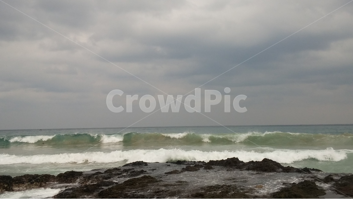 파도,바위,구름,라인,바다,자연,풍경,nature,landscape,해변,바다,beach,sea,water,물,ocean,대양,outdoors,옥외