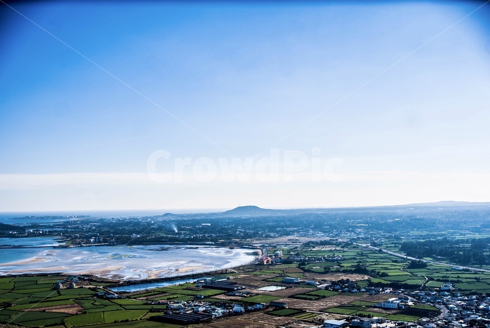 제주,제주도,풍경,구좌읍,종달리,성산일출봉,지미봉,지미오름,자연,풍경,nature,landscape,경치,outdoors,옥외,scenery,aerial view,조감도