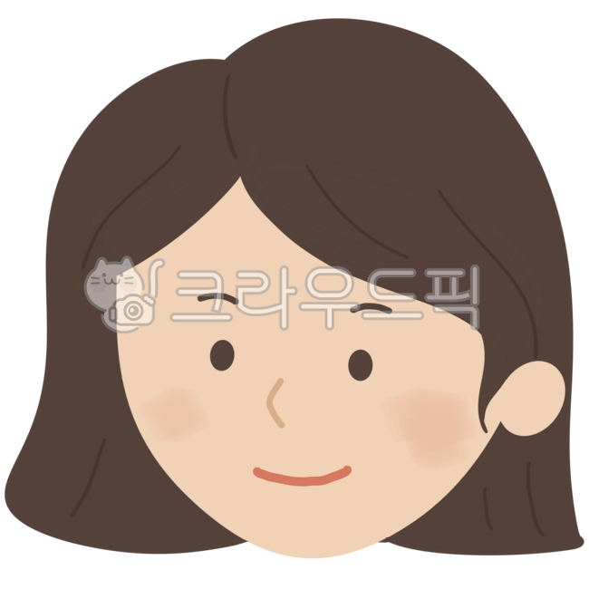 얼굴,얼굴이미지,얼굴일러스트,얼굴표정,얼굴형,얼굴그림,표정,감정,사람,인물,만족,미소,웃음,행복,웃는얼굴,여자,여자얼굴,선생님,교사,엄마,주부,단발머리,일러스트,삽화,그림