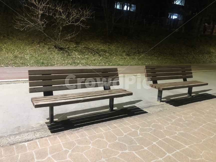 벤치,산책,밤,밤산책,놀이터,bench