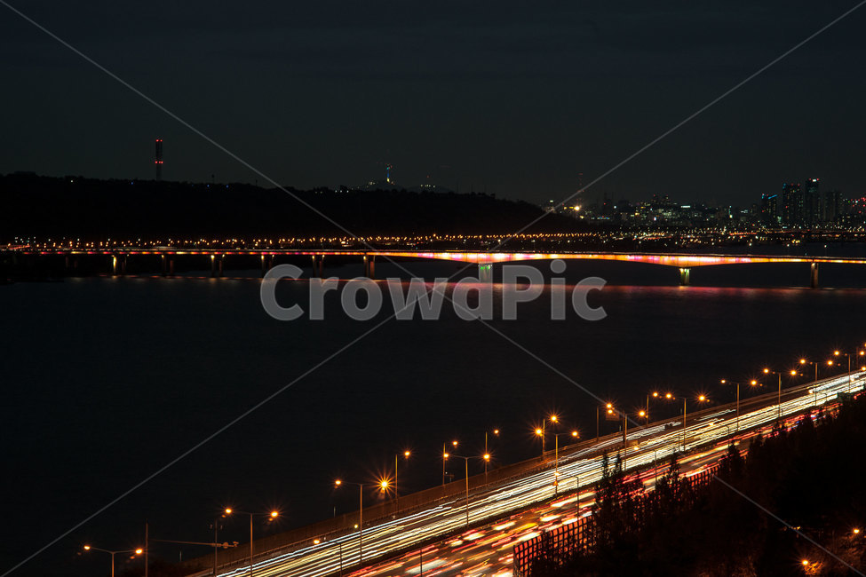 한강,한강아경,소악루,가양대교,야경,야경,밤,풍경,nightscape,night,landscape,도시,city,한국도시풍경,한국도시경관,korea cityscape,road,도로,freeway,고속 도로