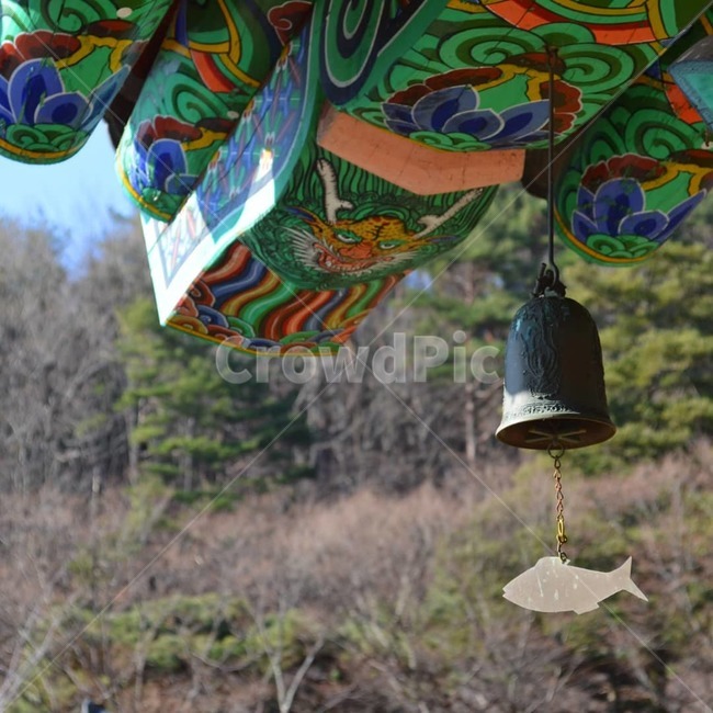 사찰,절,통도사,종,전통,한국적,처마,산,자연
