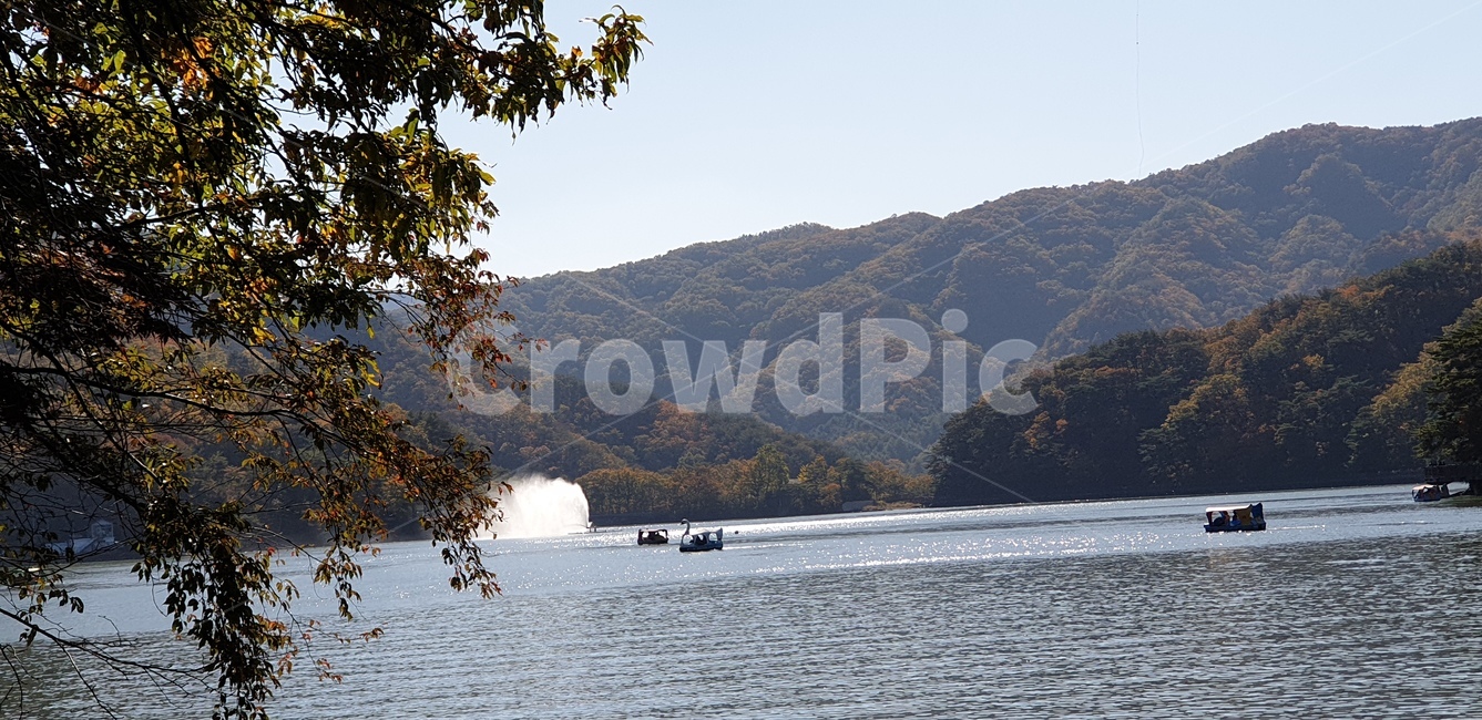 산정호수,호수,단풍,물가,호수단풍,낙엽,자연,풍경,nature,landscape,outdoors,옥외