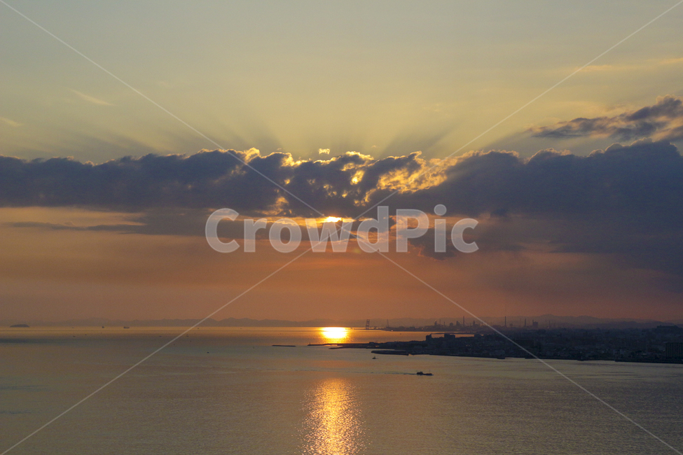 노을,석양,구름,바다,빛내림,sunset,sunrise,cloud,sea,sky,sun,태양
