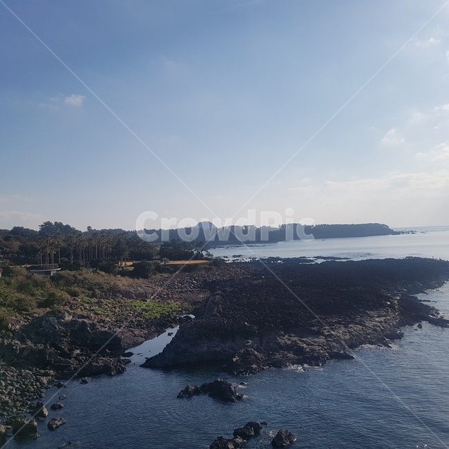 제주,제주도,하늘,바다,현무암,자연,풍경,nature,landscape
